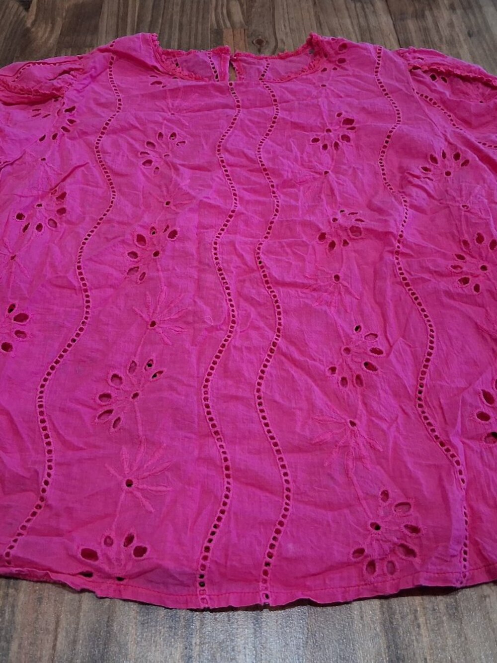 Ladies Pink 2x Blouse